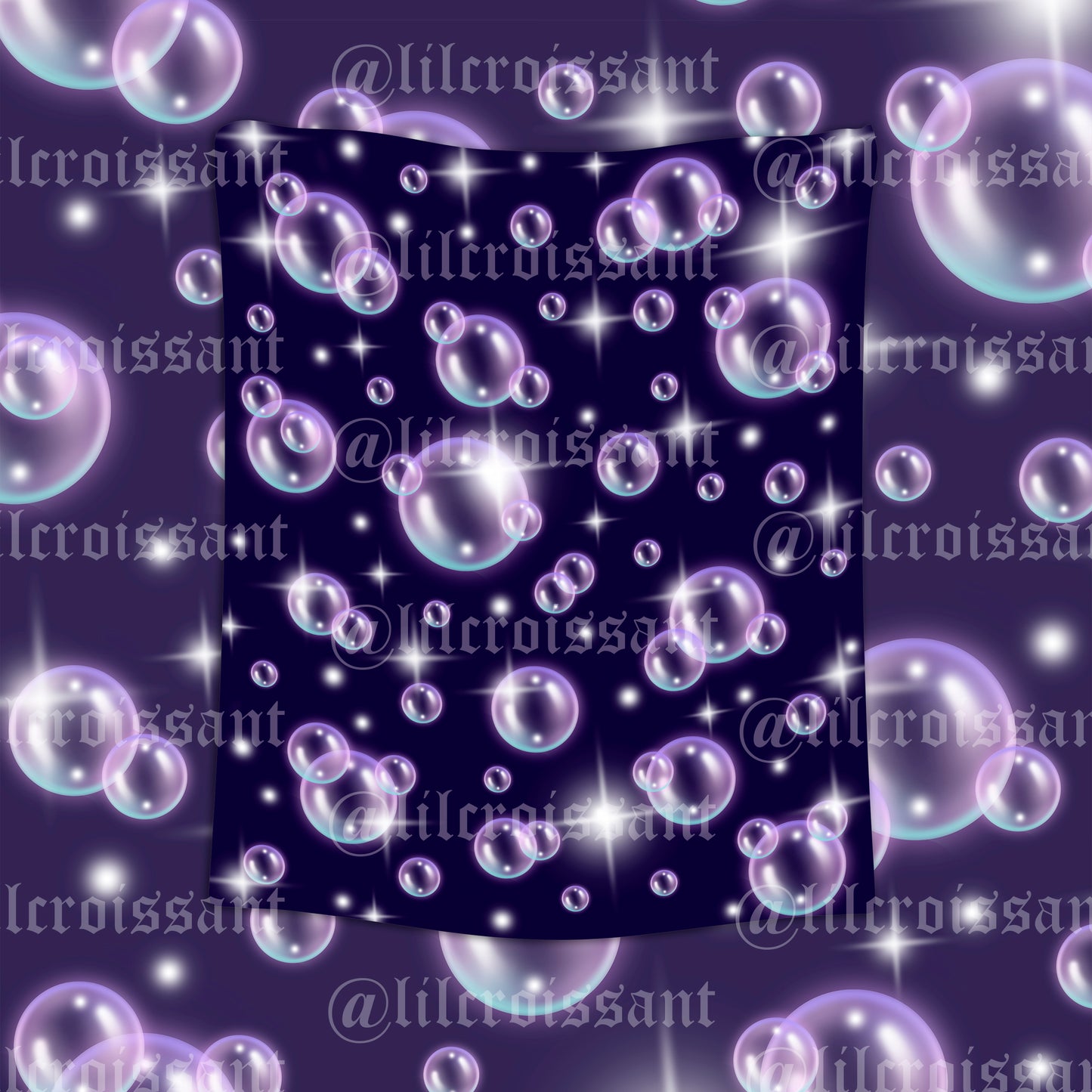 Airbrush Bubbles Backdrop